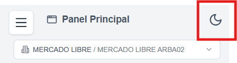 Selector de tema en Mobile